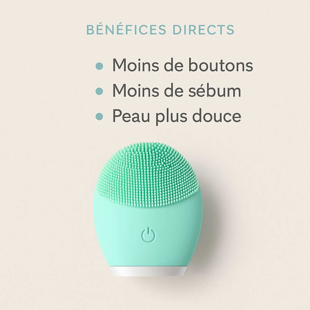 Brosse Nettoyante Visage Électrique