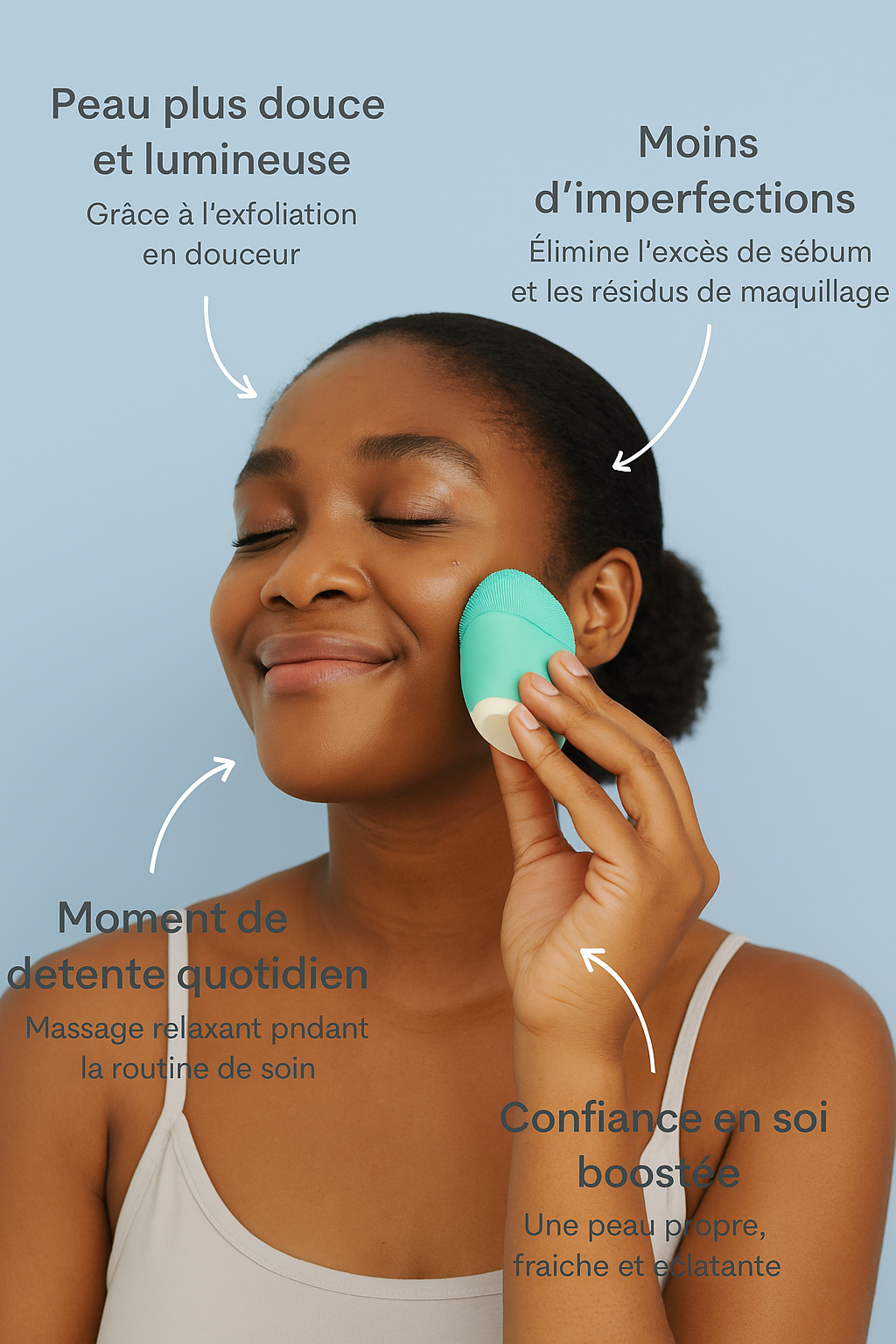 Brosse Nettoyante Visage Électrique