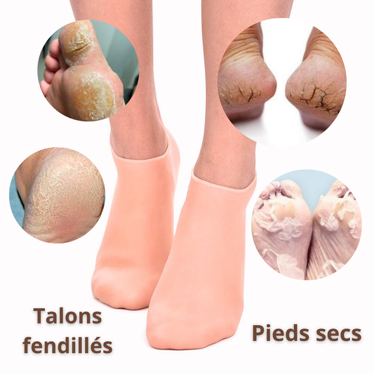 Chaussettes en Silicone Réutilisables | 1 Achetée = 1 Offerte + Ebook Offert