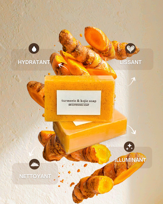 Booster d'Éclat - Savon au Curcuma & Kojic